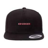 Go Cocks 5 Panel Snapback Cap | Artistshot