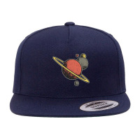 Retro Milky Way, Retro Milky Way Art, Retro Milky Way Vintage, Retro M 5 Panel Snapback Cap | Artistshot