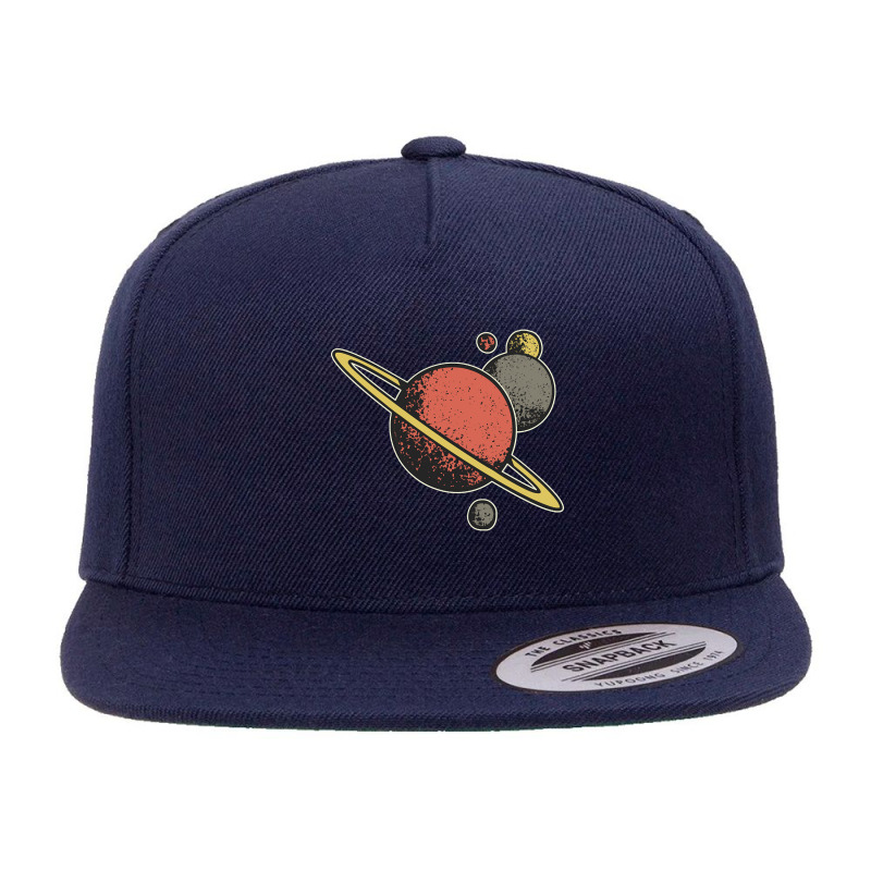 Retro Milky Way, Retro Milky Way Art, Retro Milky Way Vintage, Retro M 5 panel snapback cap by cm-arts | Artistshot