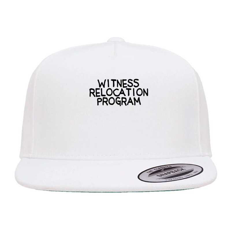 Witness Relocation Program Simpsons 5 Panel Snapback Cap | Artistshot