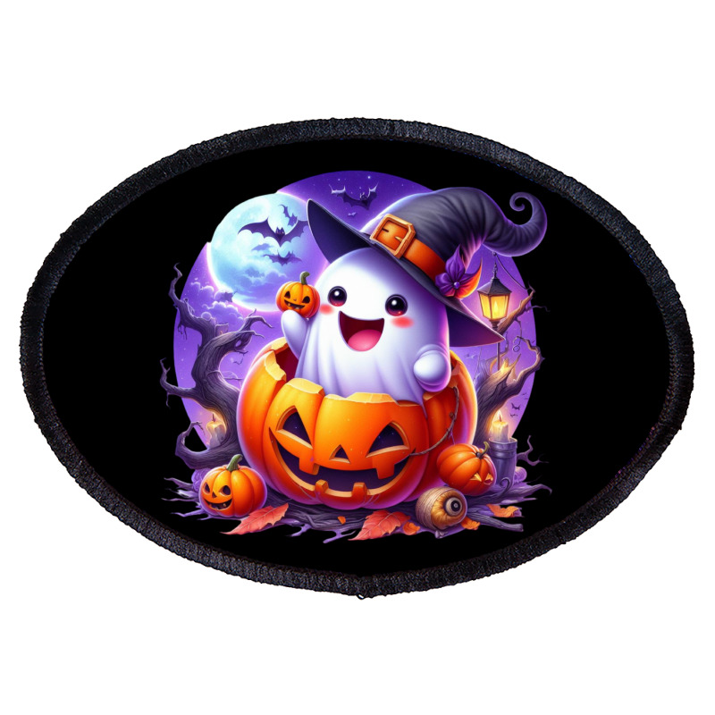 Spooky2 Oval Patch | Artistshot