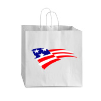 American Flag, Usa Vogue Paper Bag - 16 X 6 X 12 | Artistshot