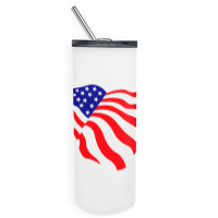 American Flag, Usa Skinny Tumbler | Artistshot