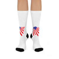 American Flag, Usa Crew Socks | Artistshot