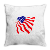 American Flag, Usa Throw Pillow | Artistshot