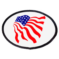 American Flag, Usa Oval Patch | Artistshot