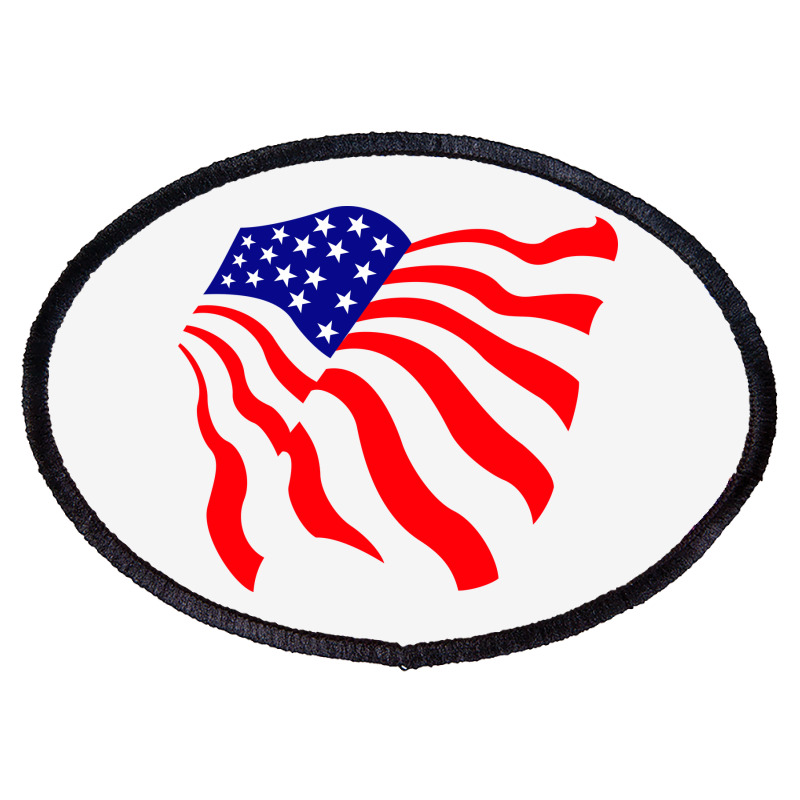 American Flag, Usa Oval Patch | Artistshot