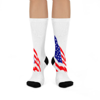 American Flag, Usa Crew Socks | Artistshot