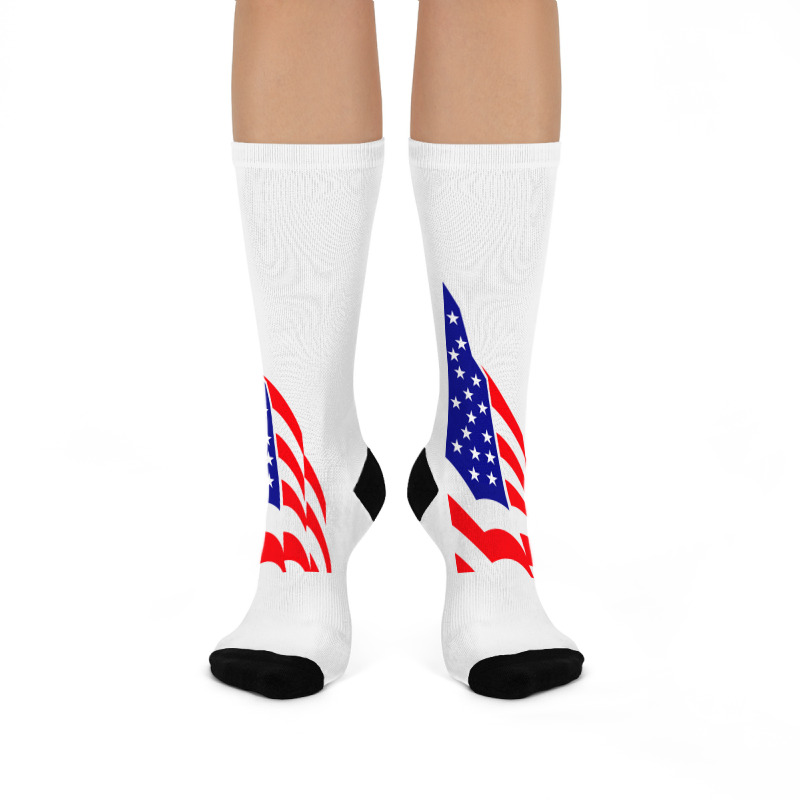 American Flag, Usa Crew Socks | Artistshot