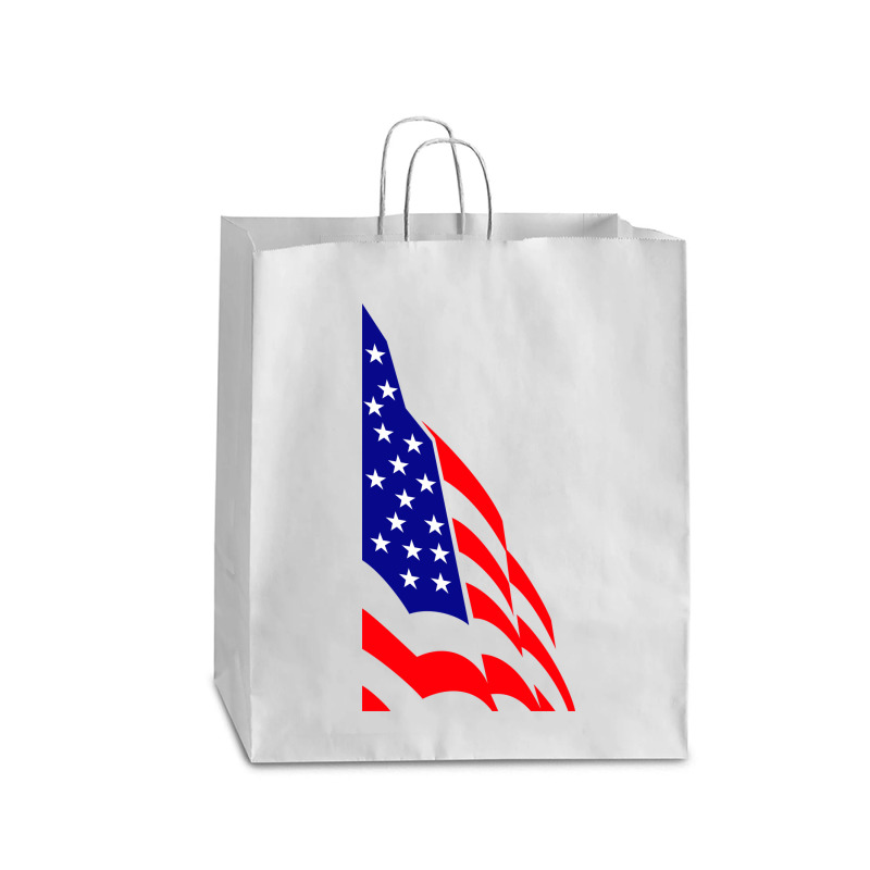 American Flag, Usa Queen Paper Bag - 16 X 6 X 19 1/4 | Artistshot