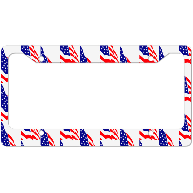 American Flag, Usa License Plate Frame | Artistshot