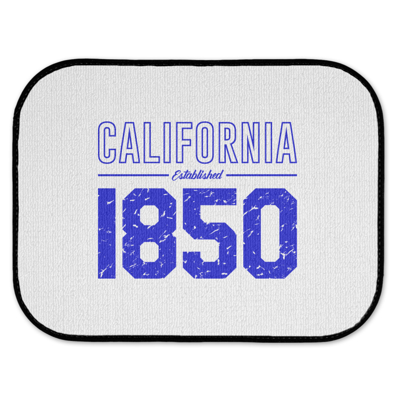 California Established 1850, Usa Rear Car Mat | Artistshot