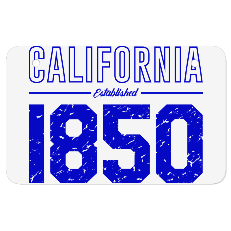 California Established 1850, Usa Atv License Plate | Artistshot