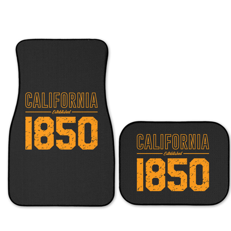 California Established 1850, Usa Full Set Car Mats | Artistshot