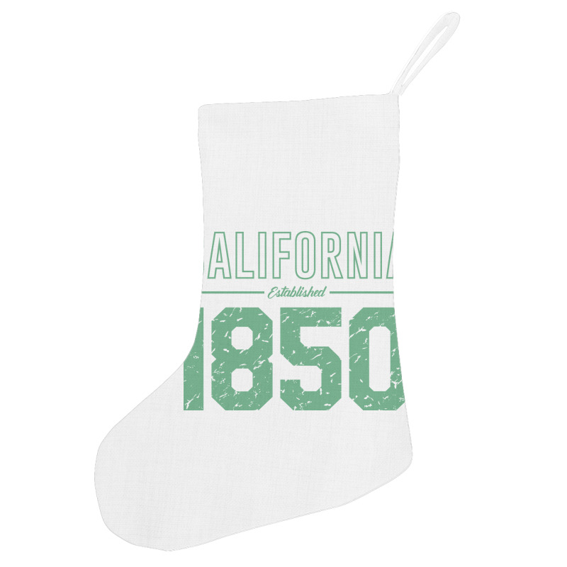 California Established 1850, Usa Holiday Stocking | Artistshot