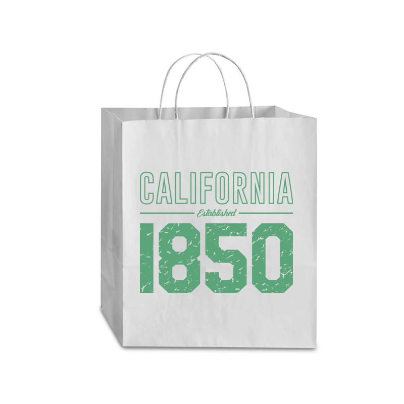 California Established 1850, Usa Traveler Paper Bag -13 X 6 X 15 3/4 | Artistshot