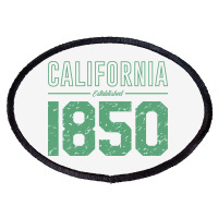 California Established 1850, Usa Oval Patch | Artistshot