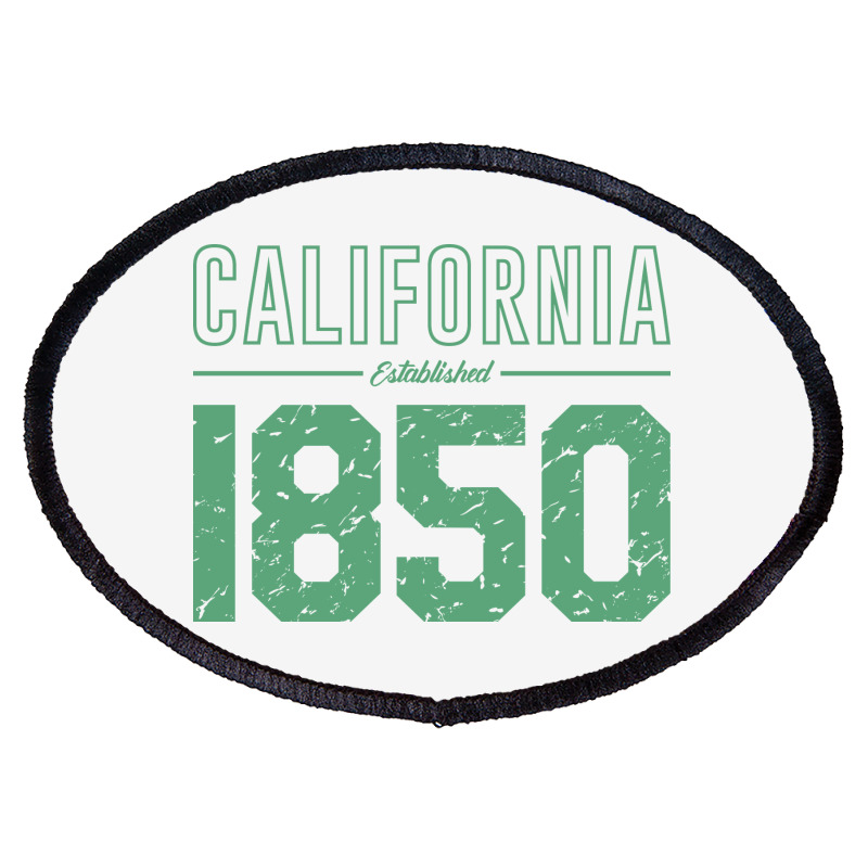 California Established 1850, Usa Oval Patch | Artistshot