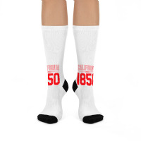 California Established 1850, Usa Crew Socks | Artistshot