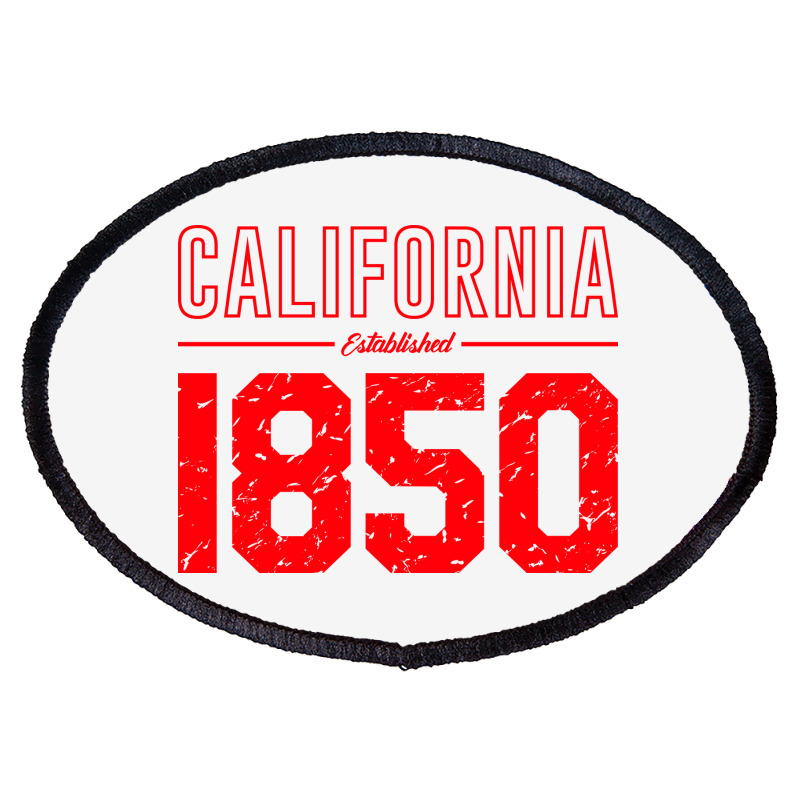 California Established 1850, Usa Oval Patch | Artistshot