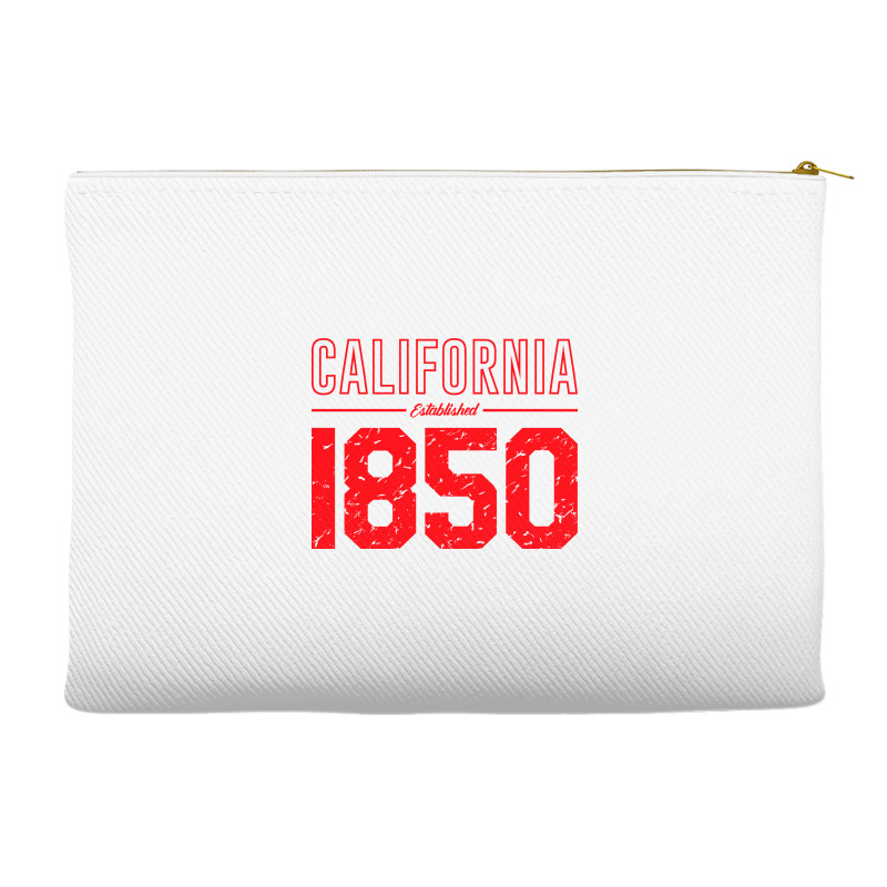 California Established 1850, Usa Accessory Pouches | Artistshot