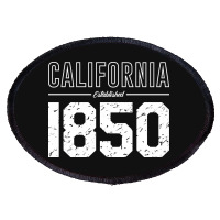 California Established 1850, Usa Oval Patch | Artistshot