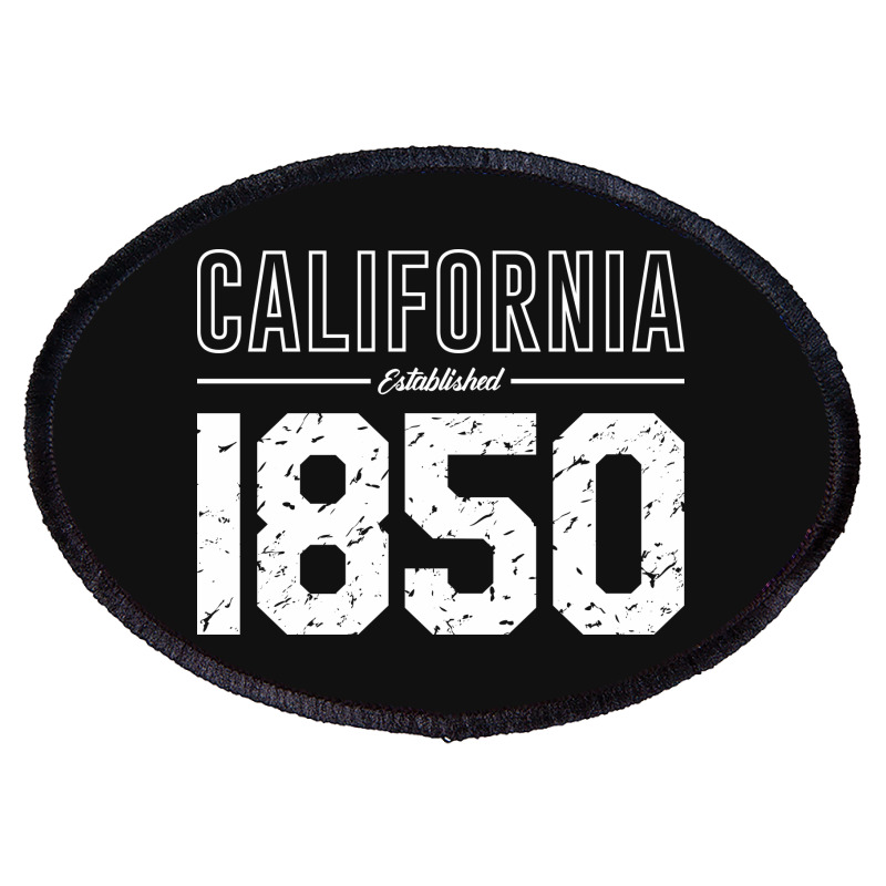 California Established 1850, Usa Oval Patch | Artistshot