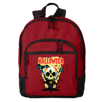 Halloween  Night Basic Backpack | Artistshot