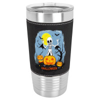 Scary Night Leatherette Tumbler | Artistshot