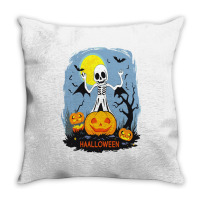 Scary Night Throw Pillow | Artistshot