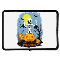 Scary Night Rectangle Patch | Artistshot