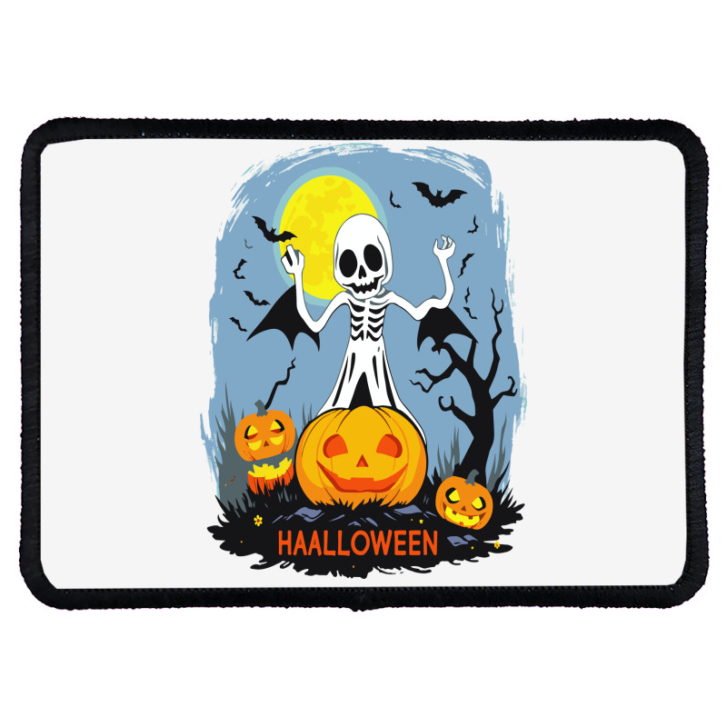 Scary Night Rectangle Patch | Artistshot