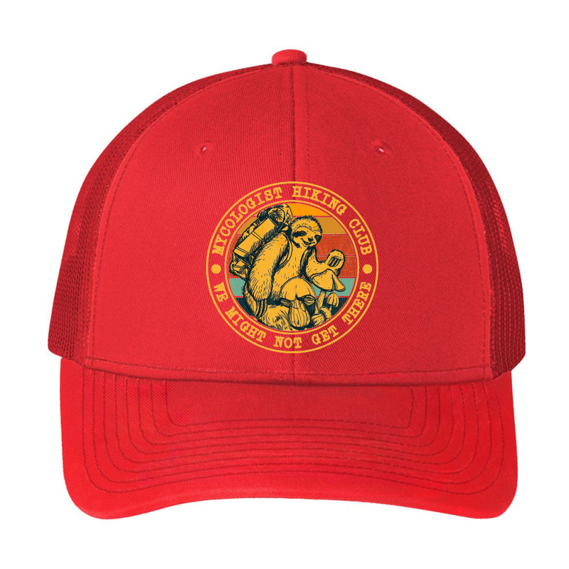 Mycologist Hiking Club We Might Not Get There Sloth Gift Pa Trucker Cap by cm-arts | Artistshot