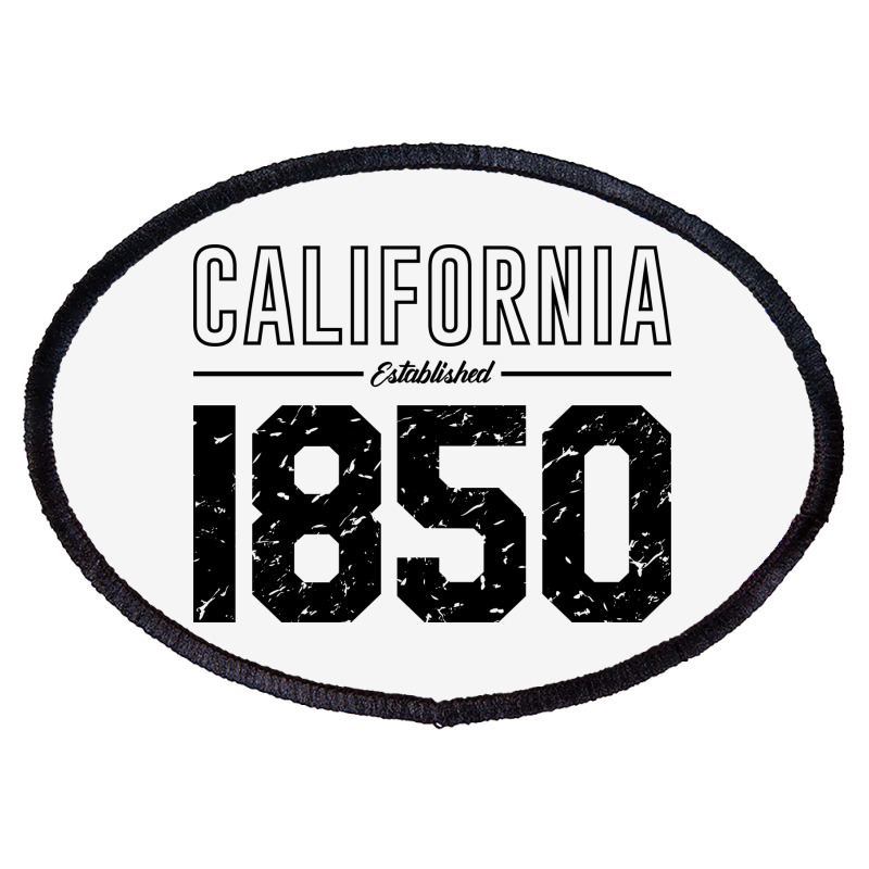 California Established 1850, Usa Oval Patch | Artistshot