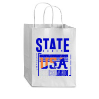 America, Usa Cub Paper Bag - 8 X 4 1/2 X 10 1/4 | Artistshot