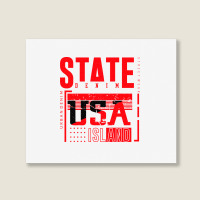 America, Usa Landscape Canvas Print | Artistshot