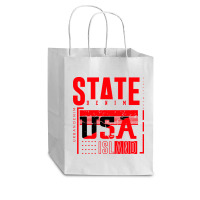 America, Usa Cub Paper Bag - 8 X 4 1/2 X 10 1/4 | Artistshot