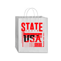 America, Usa Traveler Paper Bag -13 X 6 X 15 3/4 | Artistshot