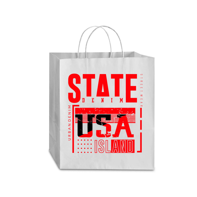 America, Usa Traveler Paper Bag -13 X 6 X 15 3/4 | Artistshot