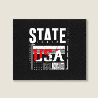 America, Usa Landscape Canvas Print | Artistshot