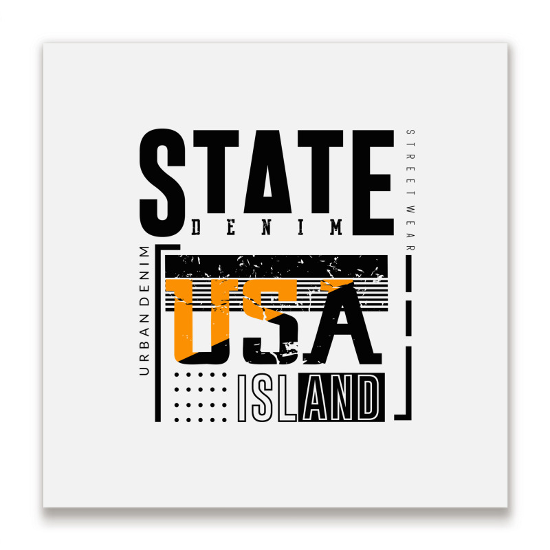 America, Usa Metal Print Square | Artistshot