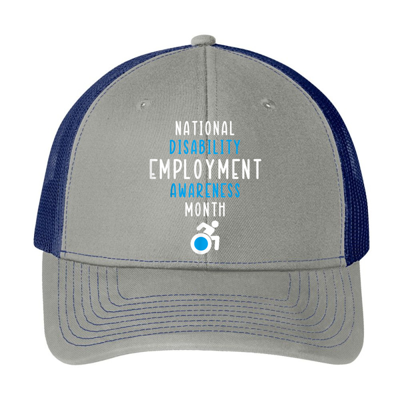 National Disability Employment Awareness Month Pride Support T Shirt Pa Trucker Cap by cm-arts | Artistshot