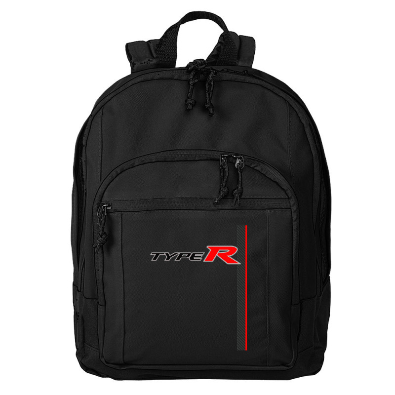 Carbon Type R Racing Stripe Basic Backpack | Artistshot