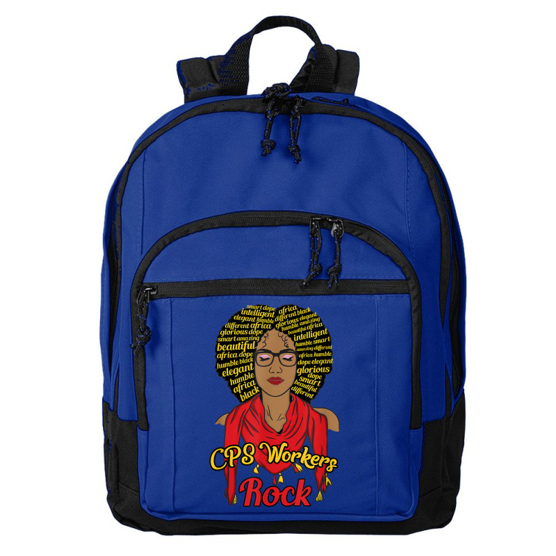 Cps Workers Child Protective Social Services Dss Black Woman Basic Backpack | Artistshot