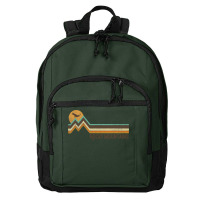 Rocky Mountain National Park 70's Retro Vintage Distressed Basic Backpack | Artistshot