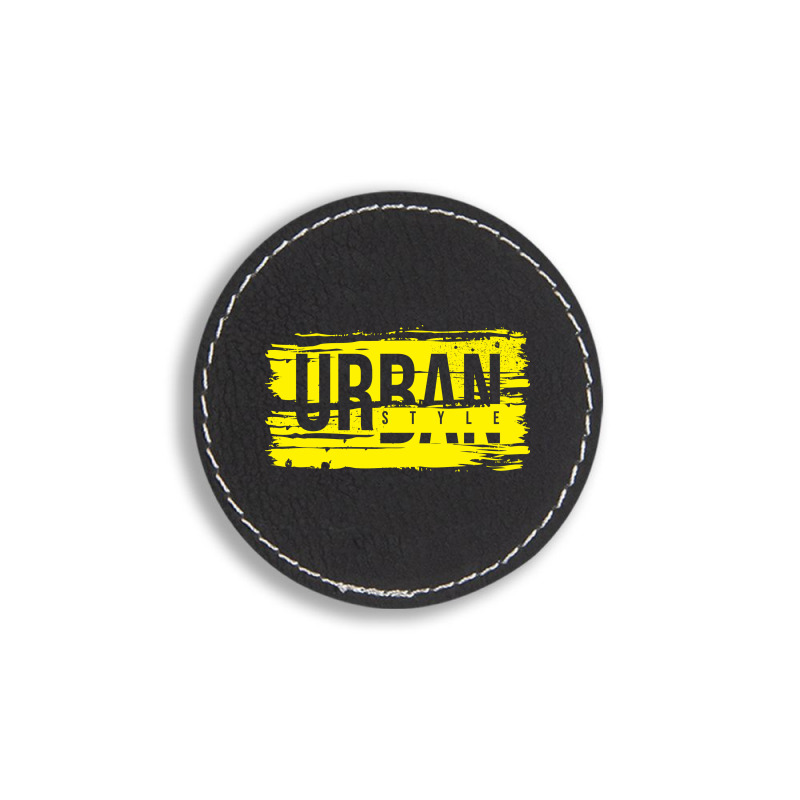 Urban Style Round Leatherette Patch | Artistshot