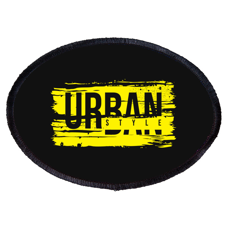 Urban Style Oval Patch | Artistshot