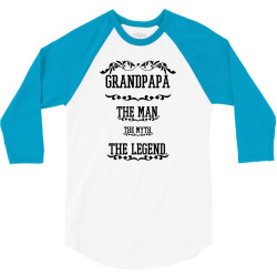 the man  the myth   the legend - grandpapa 3/4 Sleeve Shirt | Artistshot