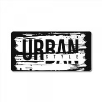 Urban Style License Plate | Artistshot