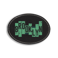 Usa, Nyc, Brooklyn Oval Leatherette Patch | Artistshot